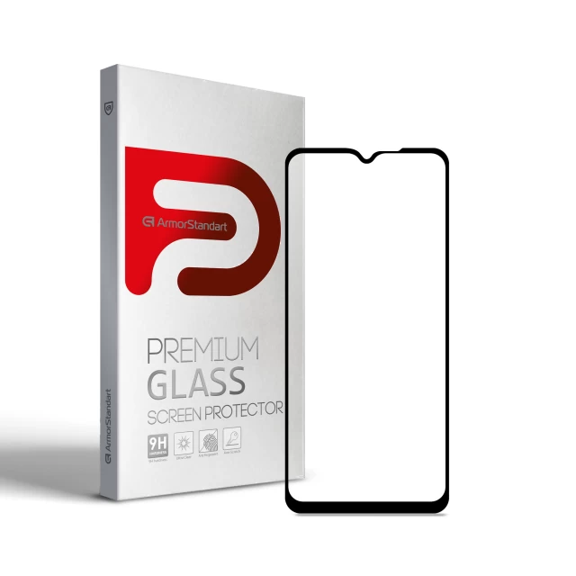 Защитное стекло ARM Full Glue для Oppo А73 Black (ARM59542)