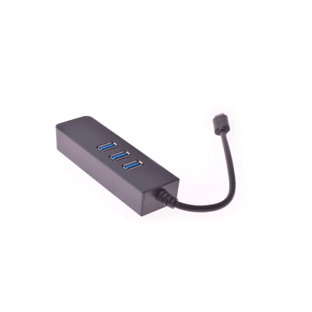 USB-хаб Upex USB Type-C - USB3.0x3/RJ45 (UP10123)