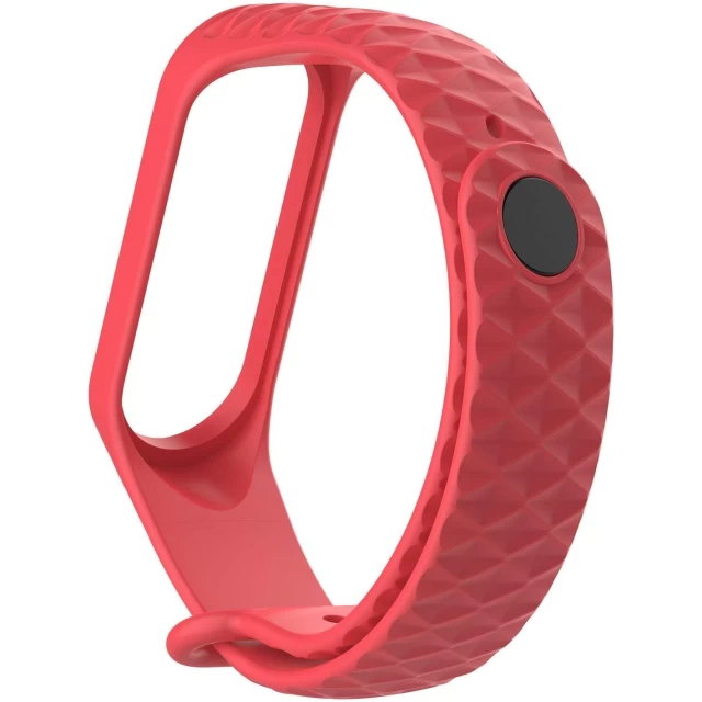 Ремешок ARM Ribbed для Xiaomi Mi Band 4/3 Red (ARM52100)