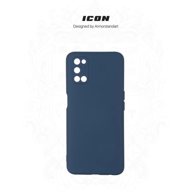 Чехол ARM ICON Case для OPPO A52 Dark Blue (ARM57151)