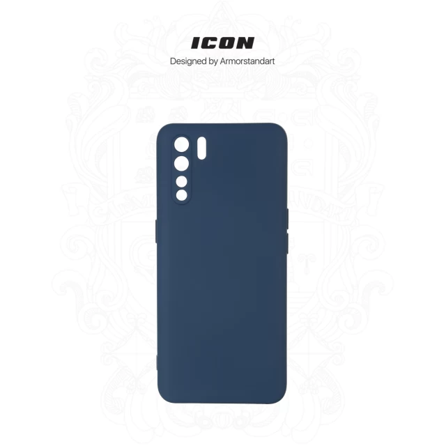 Чехол ARM ICON Case для OPPO A91 Dark Blue (ARM57159)