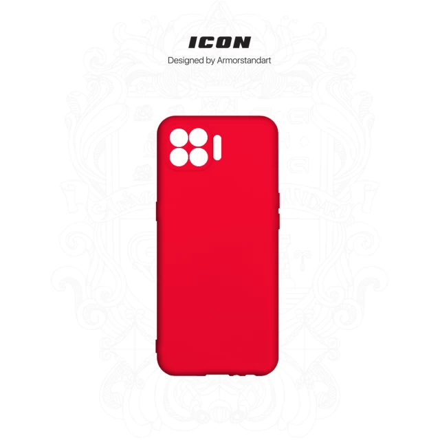 Чохол ARM ICON Case для OPPO Reno 4 Lite/A93 Red (ARM58462)