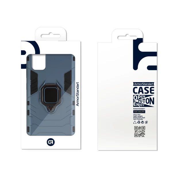 Чохол ARM Iron Case для Samsung Galaxy A51 (A515) Dark Blue (ARM56319)