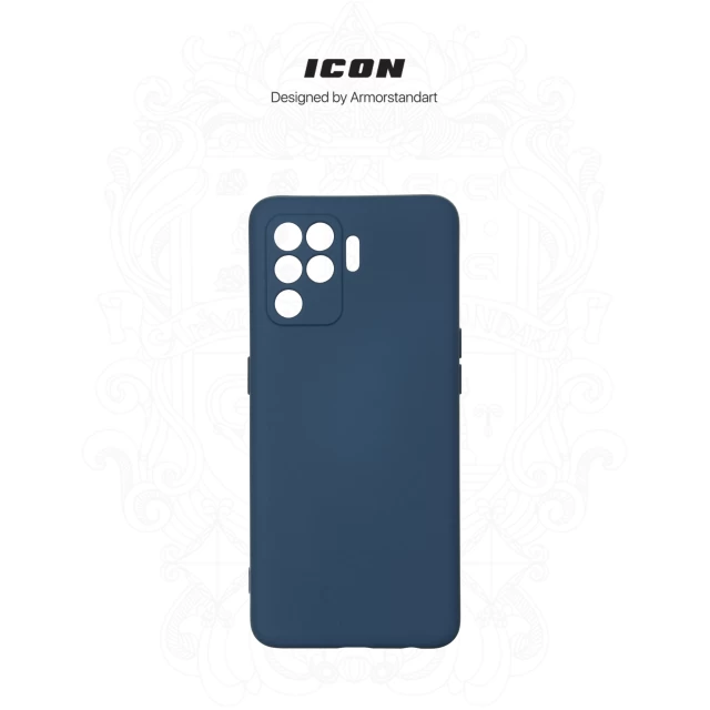 Чохол ARM ICON Case для OPPO Reno 5 Lite Dark Blue (ARM58546)