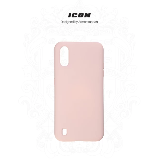 Чохол ARM ICON Case для Samsung Galaxy A01 (A015) Pink Sand (ARM56328)