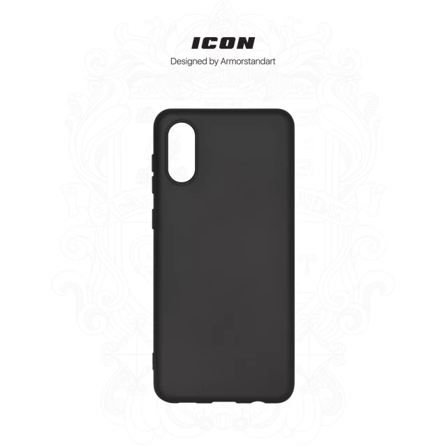 Чехол ARM ICON Case для Samsung Galaxy A02 (A022) Black (ARM58228)