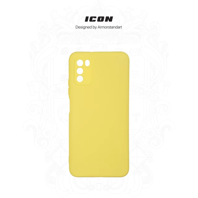 Чохол ARM ICON Case для Xiaomi Poco M3 Yellow (ARM58550)