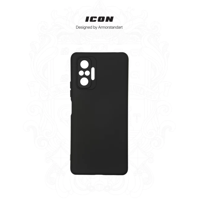 Чохол ARM ICON Case для Xiaomi Redmi Note 10 Pro Black (ARM58260)
