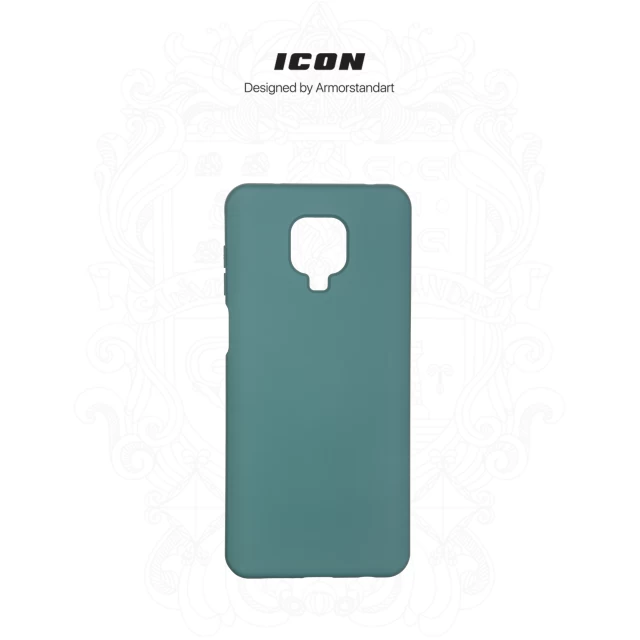 Чохол ARM ICON Case для Xiaomi Redmi Note 9S/9 Pro/9 Pro Max Pine Green (ARM56603)