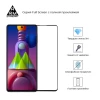 Защитное стекло ARM Full Glue для Samsung Galaxy M51 (M515) Black (ARM57205)