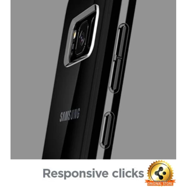 Чехол Spigen для Samsung S8 Plus Ultra Hybrid S Midnight Black (571CS21685)