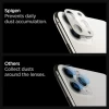 Захисне скло Spigen для камери iPhone 11 Pro | 11 Pro Max Full Cover (2 pack) Silver (AGL00502)