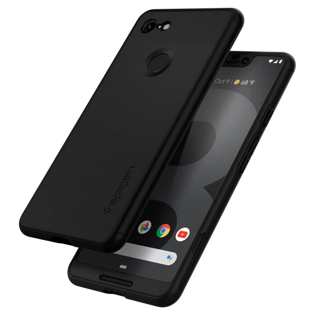 Чехол Spigen для Google Pixel 3 XL Thin Fit 360 Black (F20CS25030)