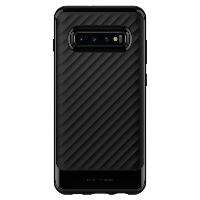 Чехол Spigen для Samsung Galaxy S10 Neo Hybrid Midnight Black (605CS25808)