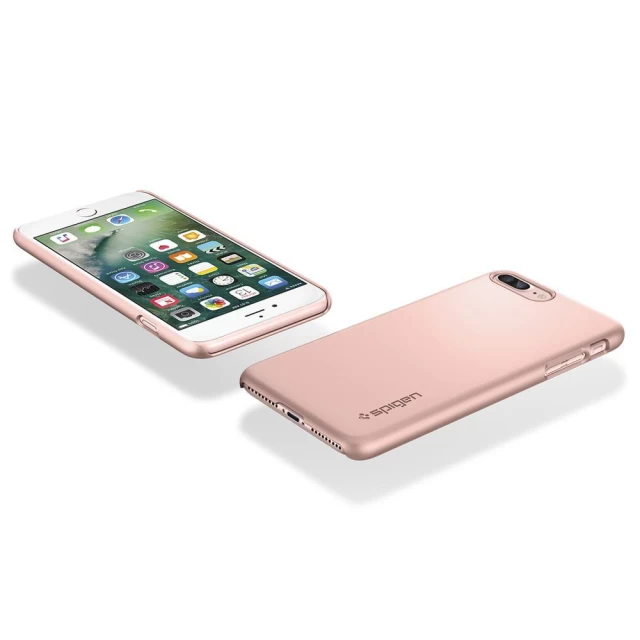 Чехол Spigen для iPhone 8 Plus/7 Plus Thin Fit Rose Gold (043CS20474)