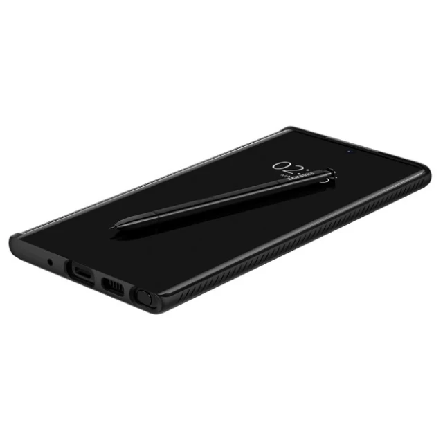 Чехол Spigen для Samsung Galaxy Note 10 Plus/10 Plus 5G Liquid Air Matte Black (627CS27330)