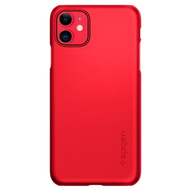 Чехол Spigen для iPhone 11 Thin Fit Red (ACS00403)