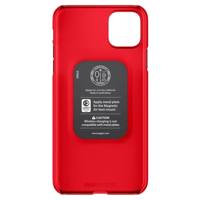 Чохол Spigen для iPhone 11 Thin Fit Red (ACS00403)