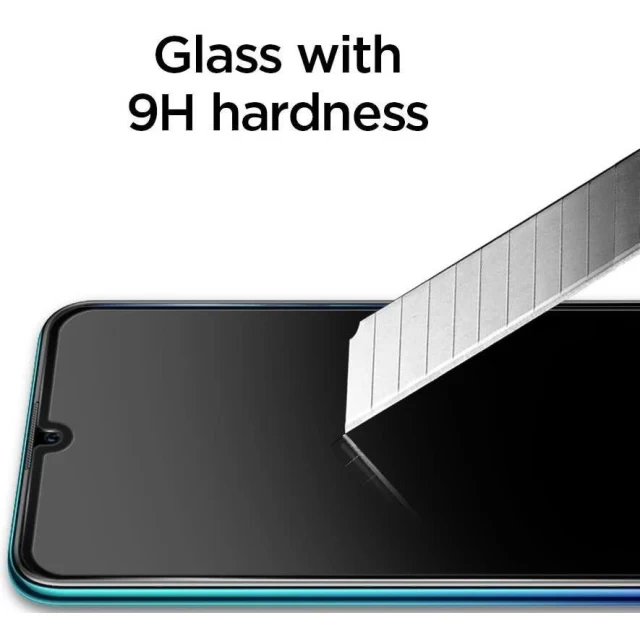 Защитное стекло Spigen для Huawei P Smart 2019 GLAS.tR Full Cover Black (L40GL26096)