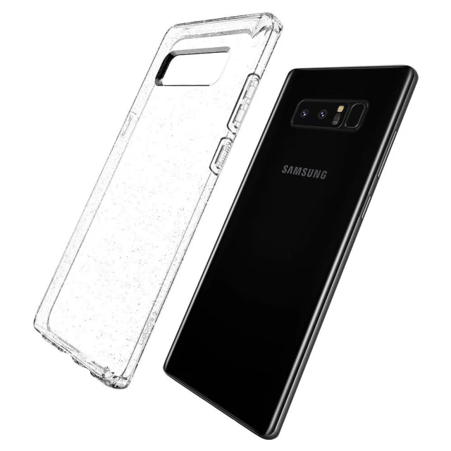 Чохол Spigen для Samsung Note 8 Liquid Crystal Glitter Crystal Quartz (587CS22059)