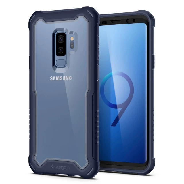 Чехол Spigen для Samsung Galaxy S9 Plus Hybrid 360 Deepsea Blue (593CS23044)