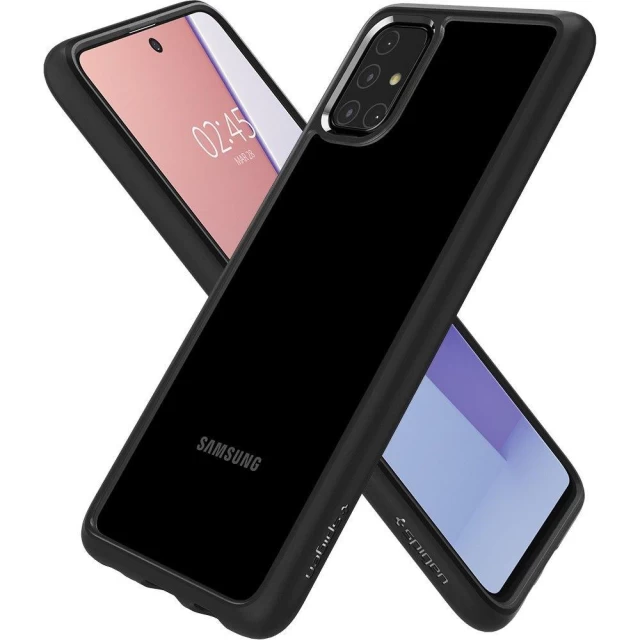 Чохол Spigen для Samsung Galaxy M31S Ultra Hybrid Matte Black (ACS01460)