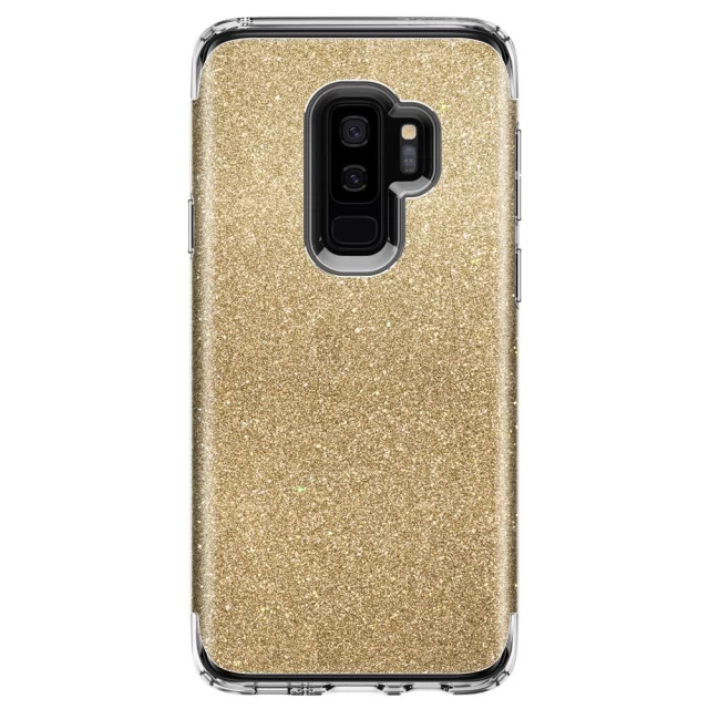 Чохол Spigen для Samsung S9 Plus Slim Armor Crystal Glitter Gold Quartz (593CS22972)