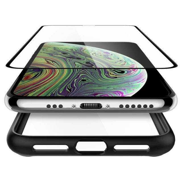 Чохол Spigen для iPhone XS/X Ultra Hybrid 360 Matte Black (063CS25121)