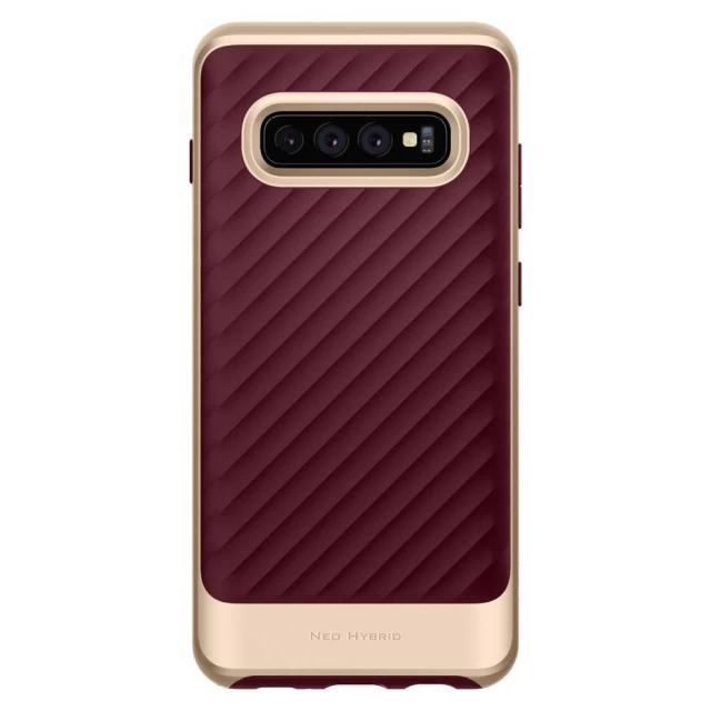 Чехол Spigen для Samsung Galaxy S10 Plus Neo Hybrid Burgundy (606CS25775)