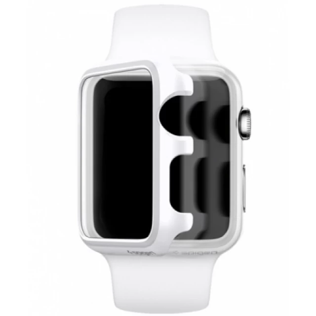 Чехол Spigen для Apple Watch 42 mm Thin Fit White (SGP11499)