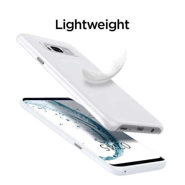 Чохол Spigen для Samsung Galaxy S8 Plus Air Skin Soft Clear (571CS21679)