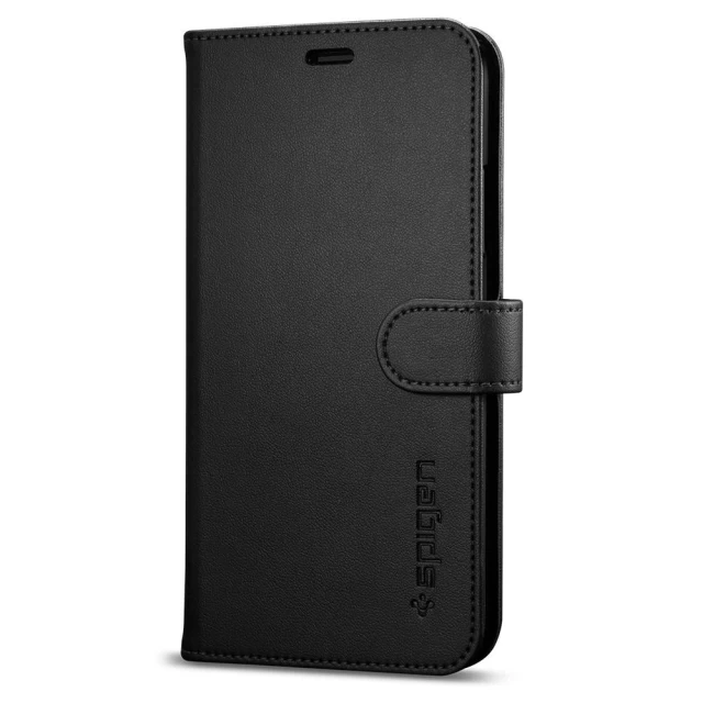 Чехол Spigen для iPhone X Wallet S Black (057CS22176)