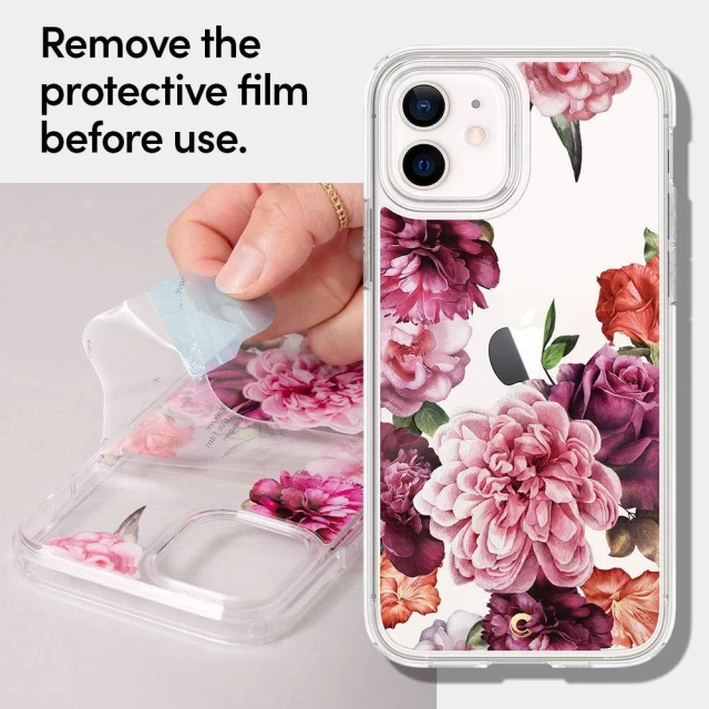 Чохол Spigen для iPhone 12 | 12 Pro Ciel Rose Floral (ACS01727)