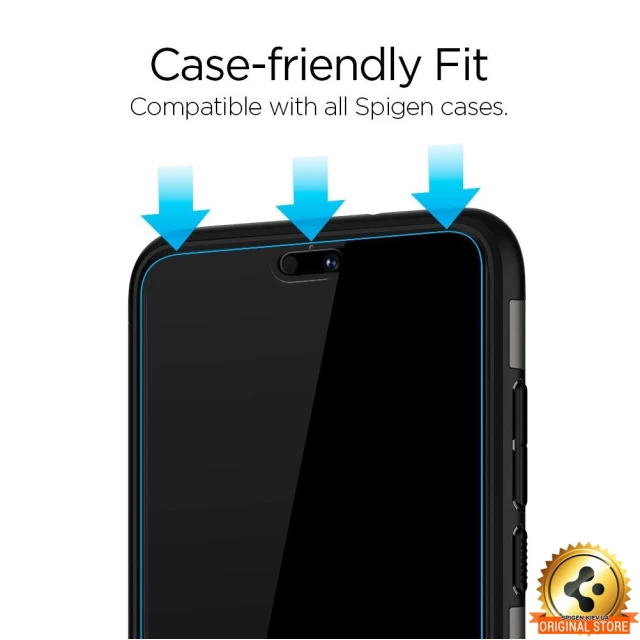 Захисне скло Spigen для Huawei P20 Pro Full Cover Black (L23GL23082)