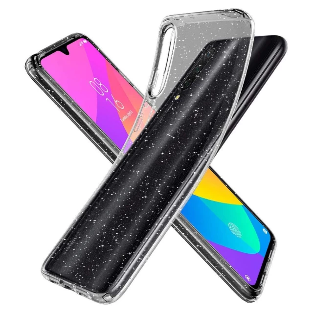 Чехол Spigen для Xiaomi Mi 9 Lite Liquid Crystal Glitter Crystal Quartz (S52CS26402)