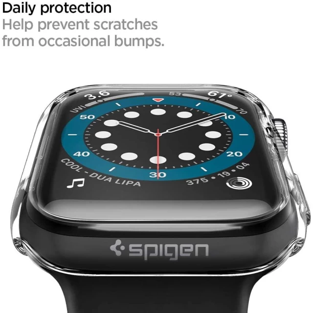Чехол Spigen для Apple Watch 40 mm Thin Fit Crystal Clear (ACS02815)