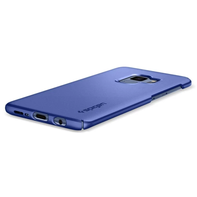 Чохол Spigen для Samsung S9 Thin Fit Coral Blue (592CS22822)