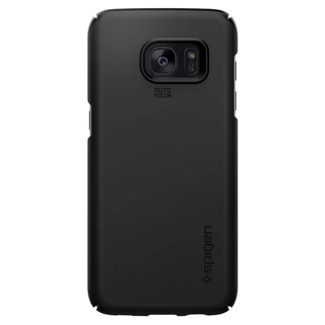 Чехол Spigen для Samsung Galaxy S7 Edge Thin Fit Black (556CS20029)