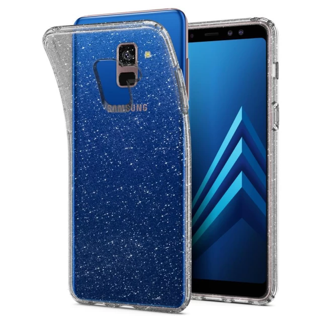 Чохол Spigen для Samsung A8 (A530F) Liquid Crystal Glitter Crystal Quartz (590CS22749)