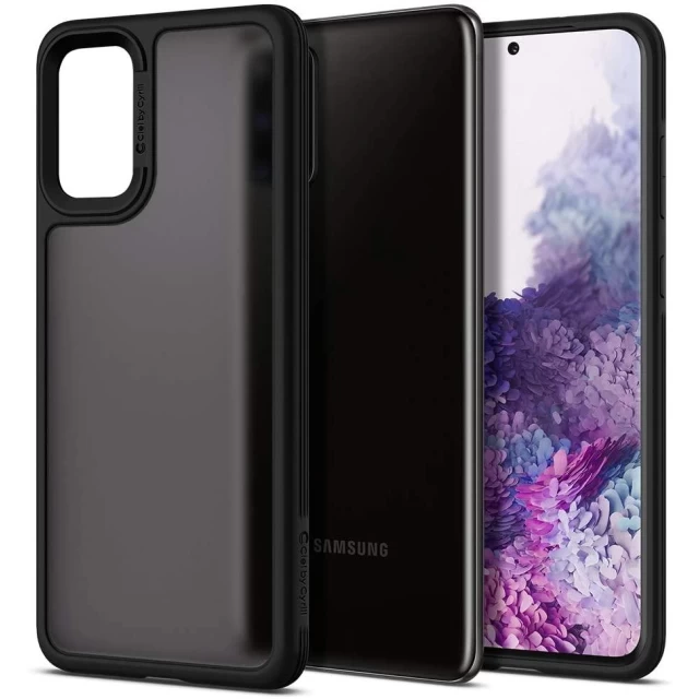 Чохол Spigen для Samsung Galaxy S20 Plus Ciel Color Brick Black (ACS00767)