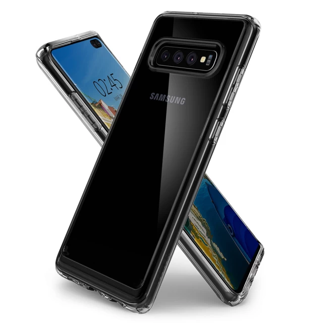 Чехол Spigen для Samsung Galaxy S10 Plus Crystal Hybrid Crystal Clear (606CS25656)