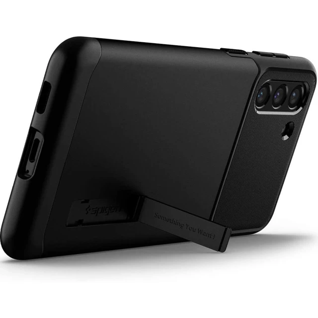 Чохол Spigen для Samsung Galaxy S21 Plus Slim Armor Black (ACS02410)