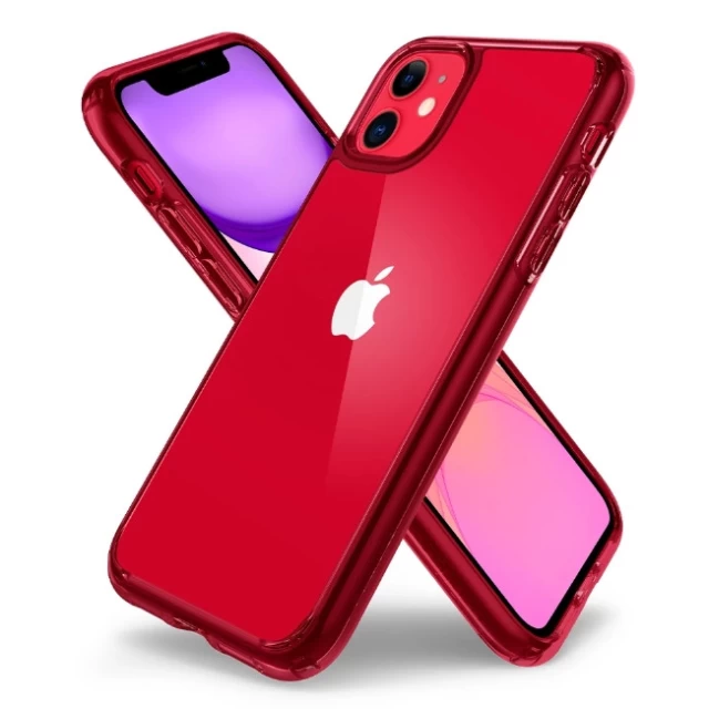 Чохол Spigen для iPhone 11 Ultra Hybrid Red Crystal (ACS00405)