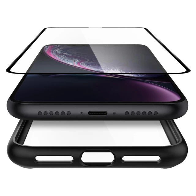 Чохол Spigen для iPhone XR Ultra Hybrid 360 Black (064CS24887)