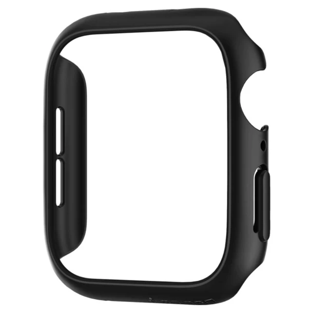 Чехол Spigen для Apple Watch 44 mm Thin Fit Black (062CS24474)