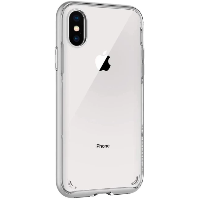 Чехол Spigen для iPhone XS/X Neo Hybrid Crystal Satin Silver (063CS24925)