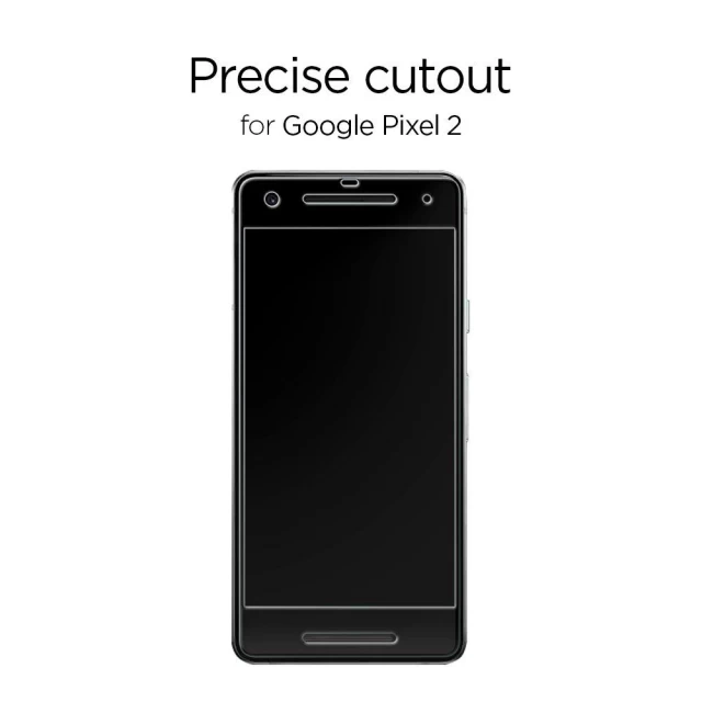 Защитное стекло Spigen для Google Pixel 2 Glas.tR Slim Full Cover Black (F16GL23062)