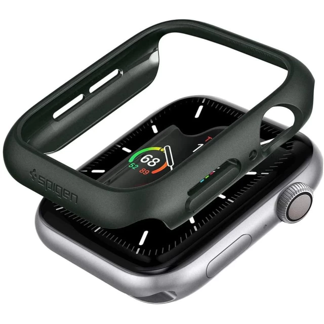 Чохол Spigen для Apple Watch 44 mm Thin Fit Military Green (ACS02000)