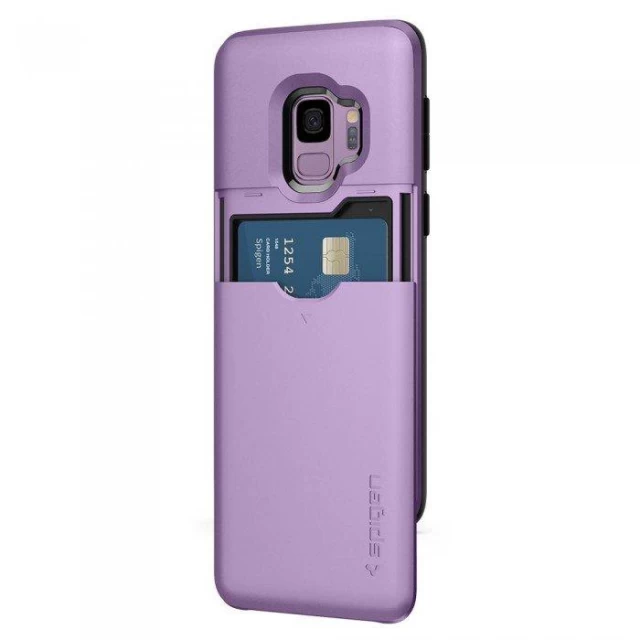 Чохол Spigen для Samsung S9 Slim Armor CS Lilac Purple (592CS22865)