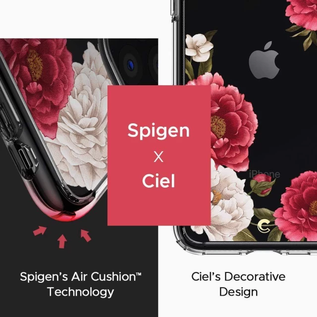 Чохол Spigen для iPhone 11 Pro Max Ciel Red Floral (075CS27168)